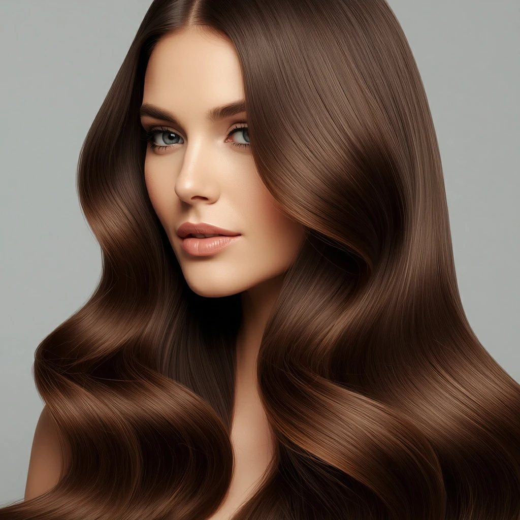 نتیجه رنگ کردن حرفه ای مو