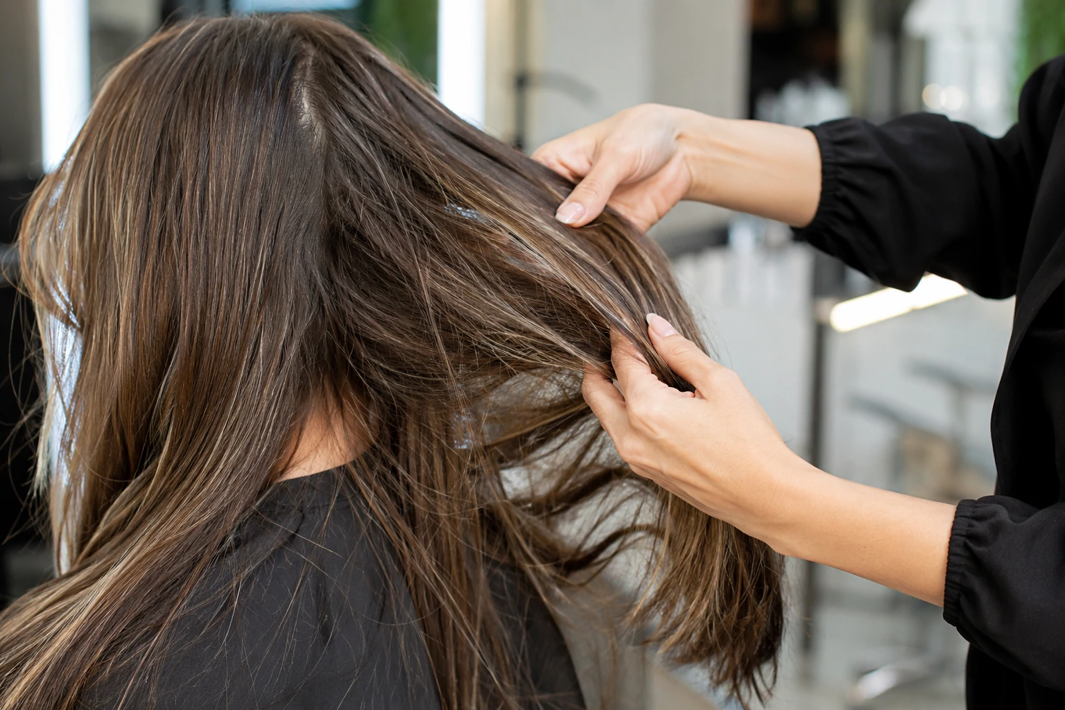 بررسی سلامت مو قبل از انجام بوتاکس مو